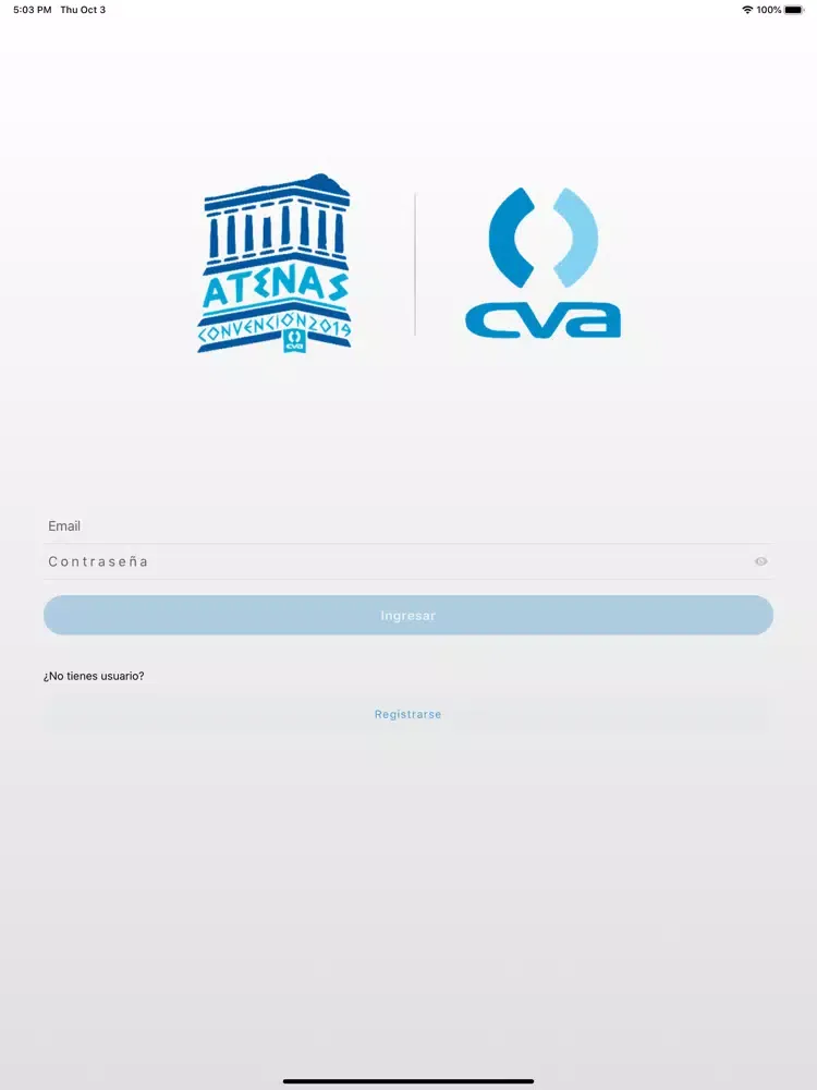 Convención Atenas CVA iPad  Ekran Görüntüleri