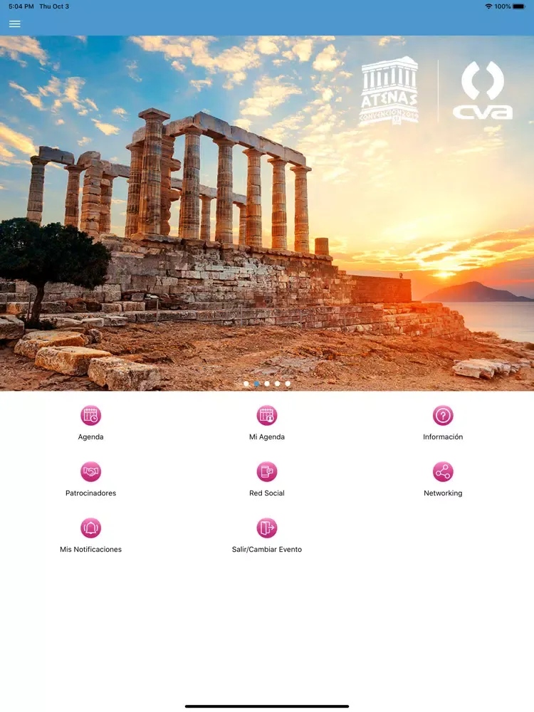 Convención Atenas CVA iPad  Ekran Görüntüleri