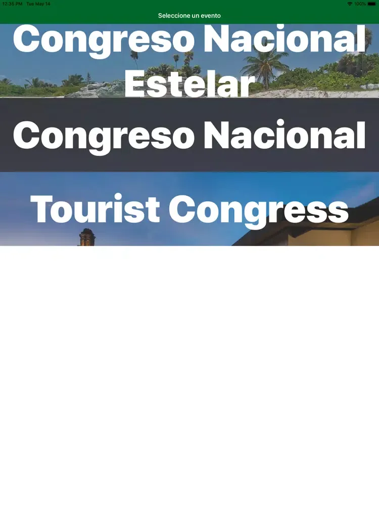 Tangkapan skrin Mi Congreso HDI 2019 iPad 