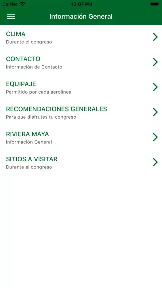 Tangkapan skrin Mi Congreso HDI 2019