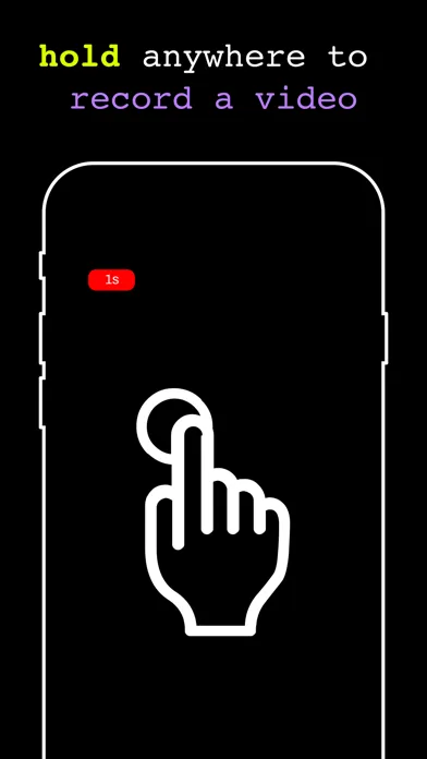 Zero UI, Gesture Only Camera 스크린샷