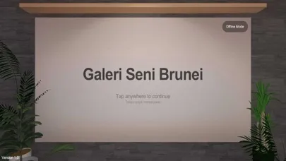Tangkapan skrin Galeri Seni Brunei