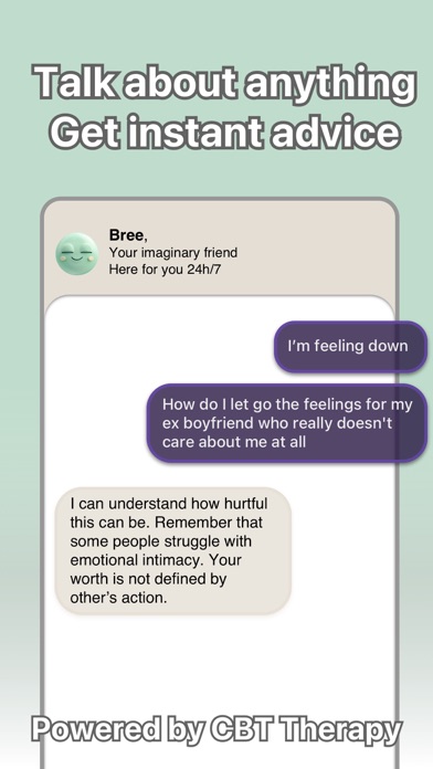 Tangkapan skrin Talk Therapy, feel better