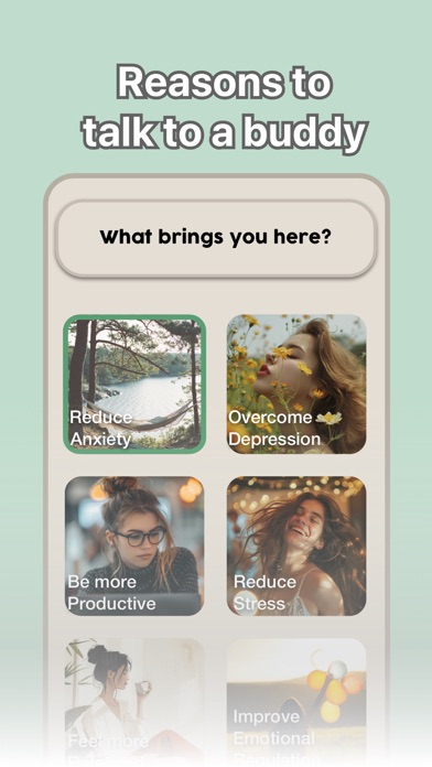 Tangkapan skrin Talk Therapy, feel better
