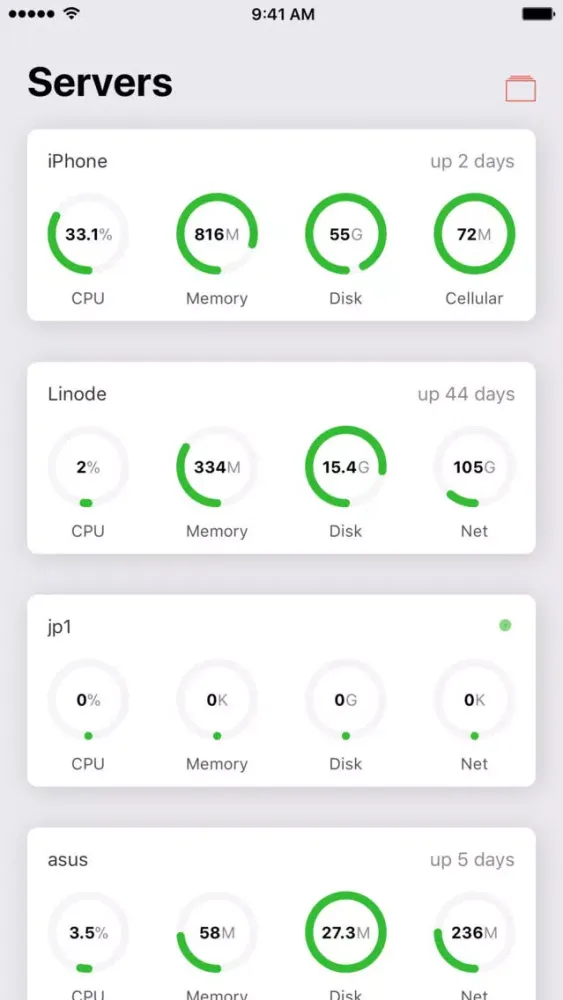 Captures d'écran de Hyper Ping