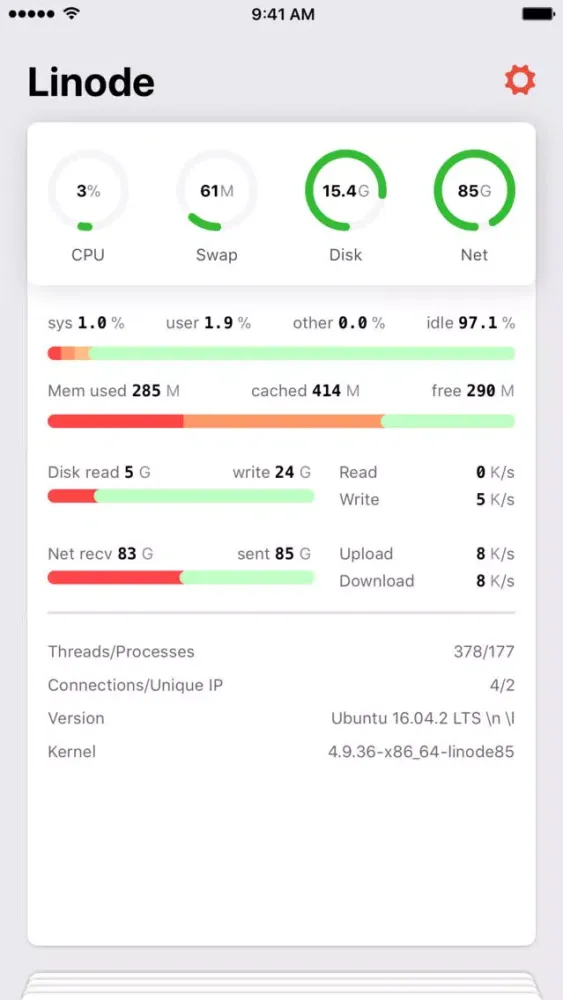 Captures d'écran de Hyper Ping