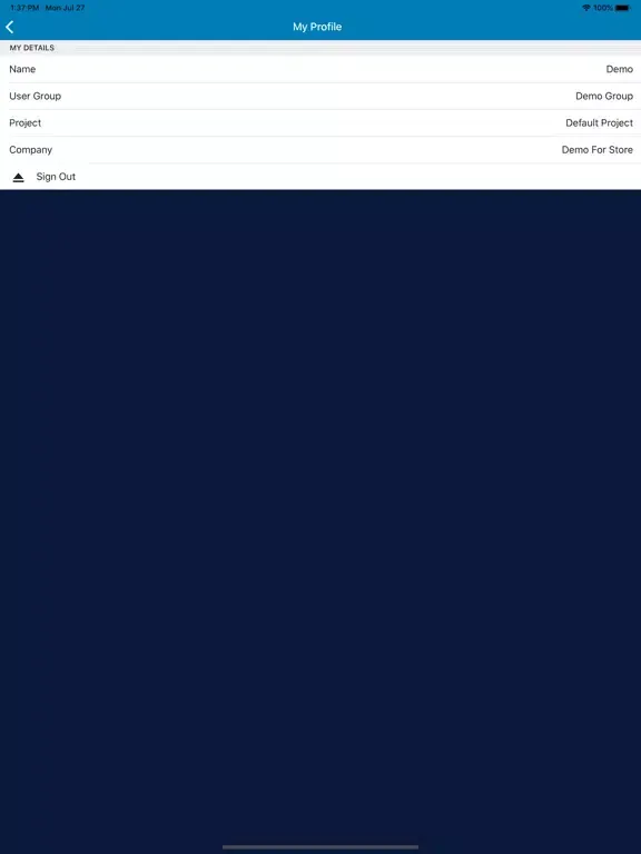 Capturas de pantalla de WAY Office App iPad 