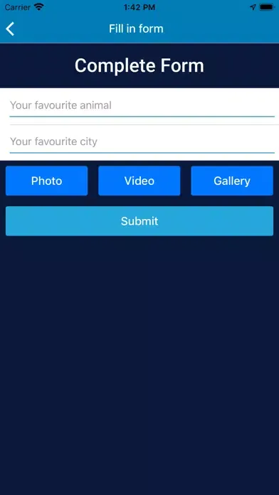 Capturas de pantalla de WAY Office App