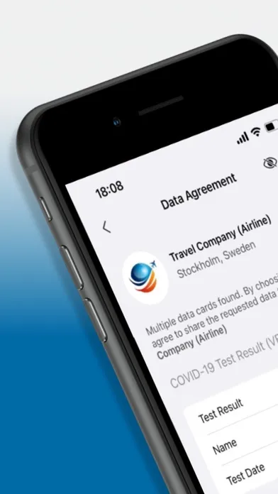 Tangkapan layar Data Wallet
