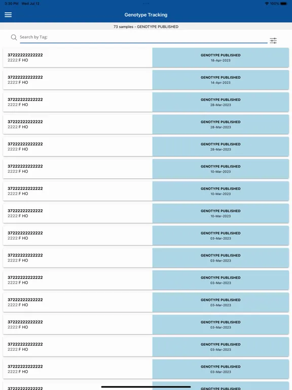 ICBF HerdPlus iPad スクリーンショット