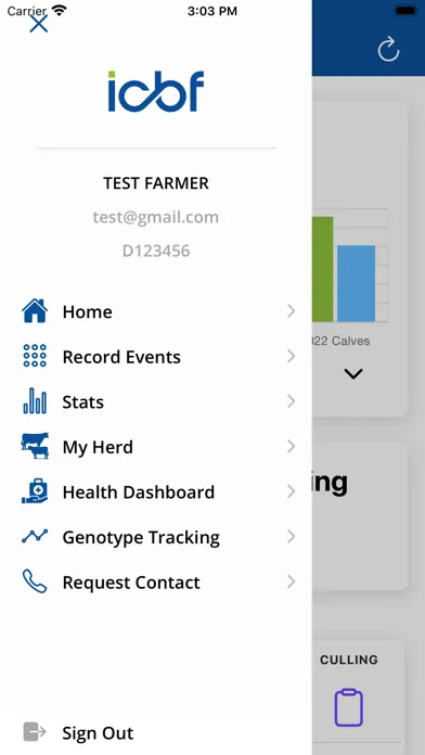 ICBF HerdPlus スクリーンショット