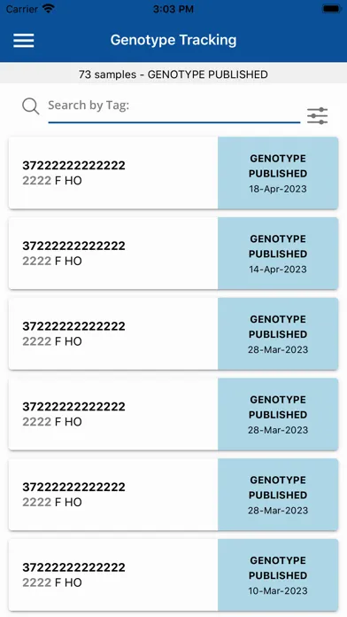 ICBF HerdPlus スクリーンショット