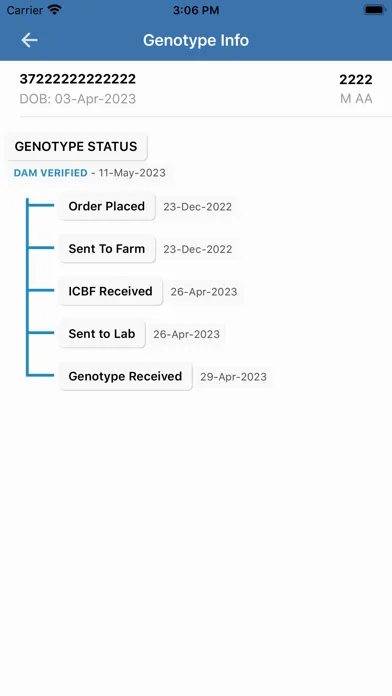 ICBF HerdPlus スクリーンショット
