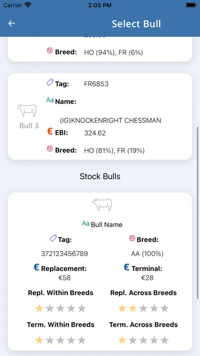 ICBF HerdPlus スクリーンショット