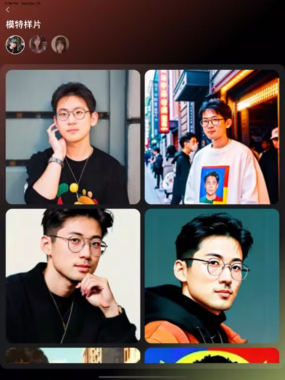 ภาพหน้าจอของ 漫镜 iPad 