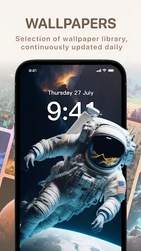 Tangkapan skrin Widget Lab:Wallpapers & Themes