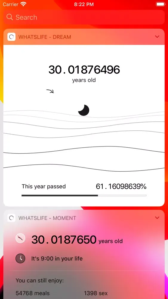 Whatslife سکرین شاٹس