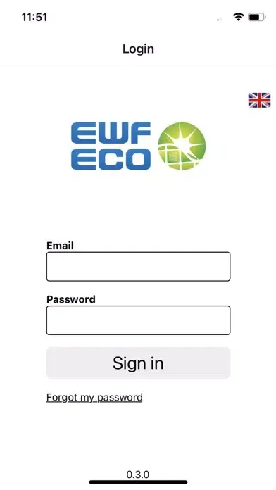 Tangkapan layar Ewf-Eco Reporting