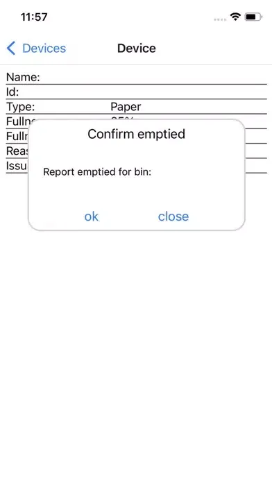Tangkapan layar Ewf-Eco Reporting