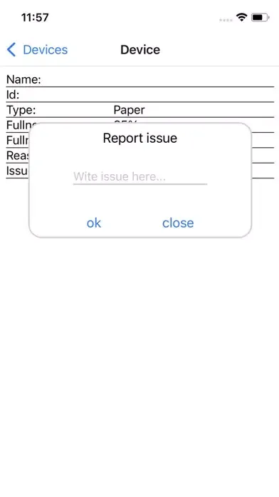 Tangkapan layar Ewf-Eco Reporting