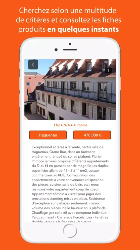 Zrzuty ekranu Pluriel Immobilier