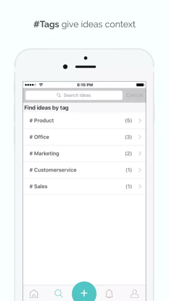 Idea Catcher - validate it, team chat & note app应用截图