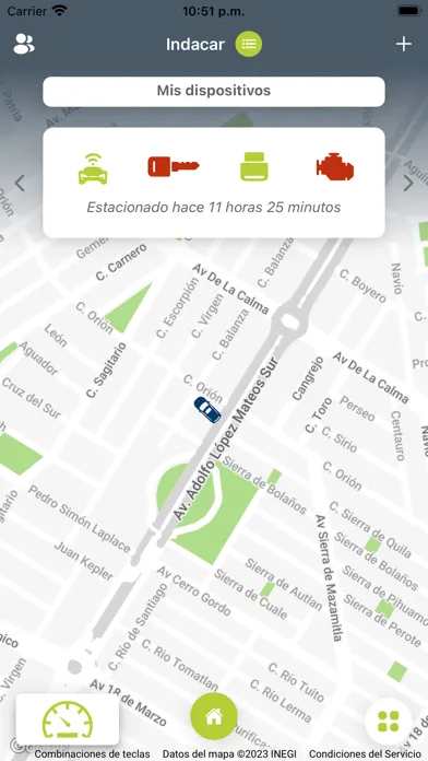 Indacar (GPS + Inteligencia) Screenshots