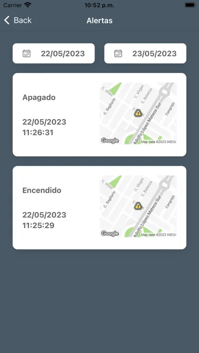 Indacar (GPS + Inteligencia) Screenshots