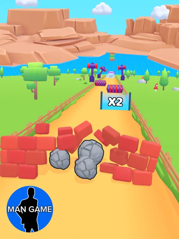 Ảnh chụp màn hình của The Man Game iPad 