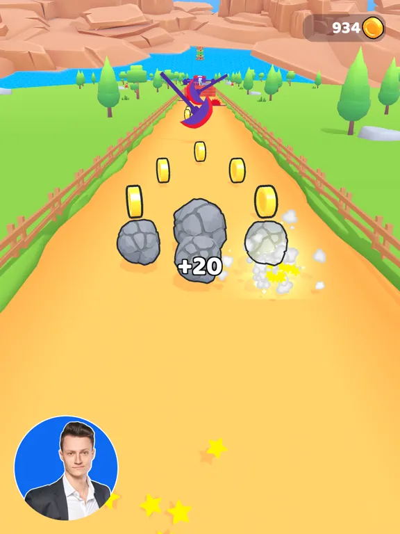 Ảnh chụp màn hình của The Man Game iPad 