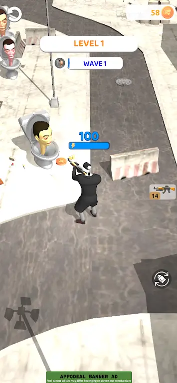 Skibidi War - Toilets Attack-screenshot-4