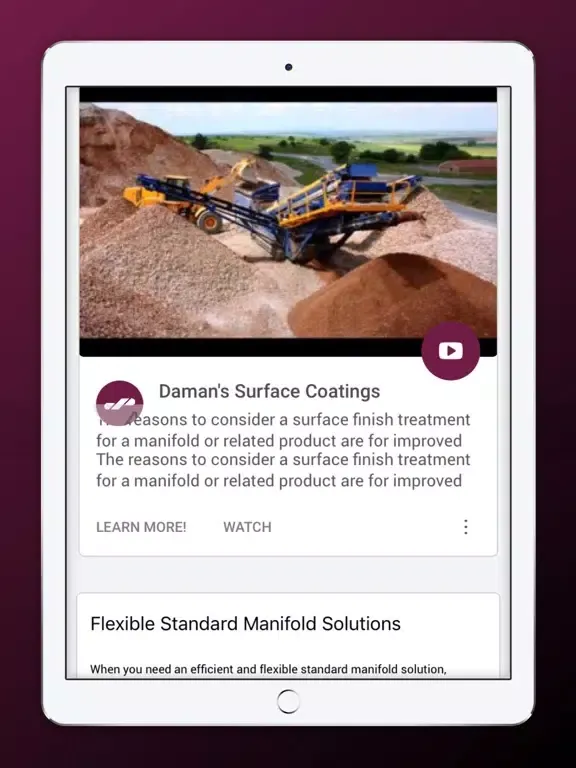 Daman iPad  Ekran Görüntüleri