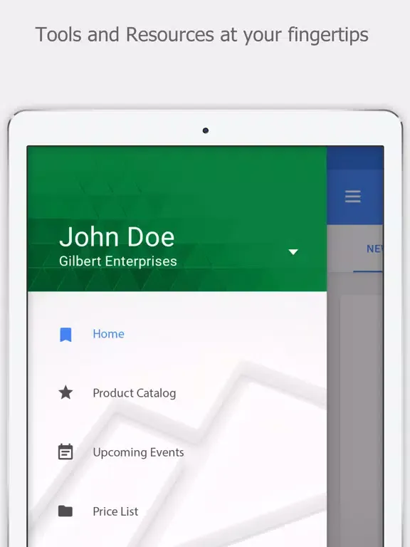 WIDIA Partner Central iPad  Screenshots