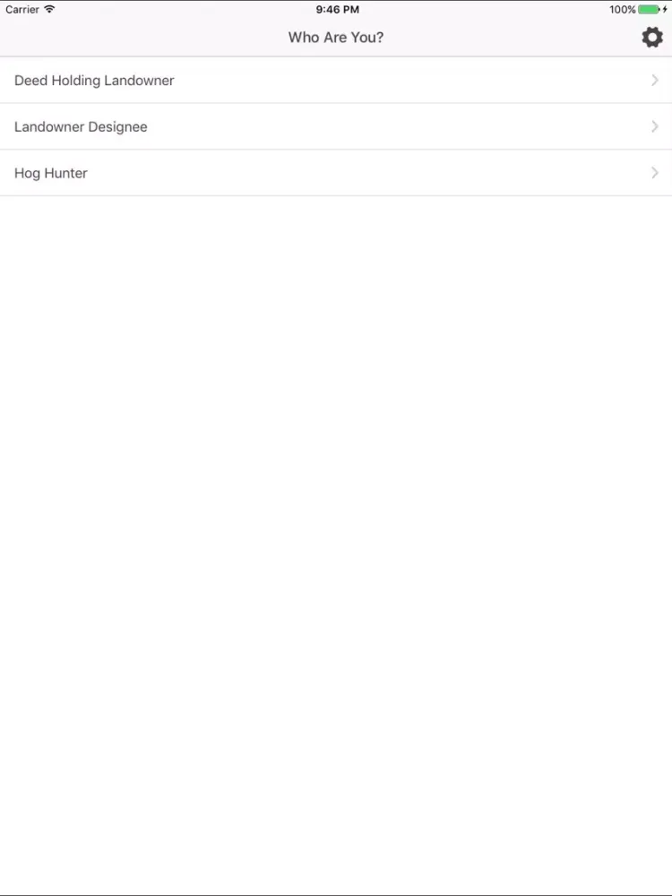 OK Feral Hog Night Exemption iPad  स्क्रीनशॉट