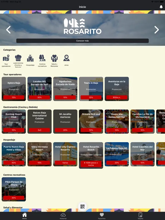 Disfruta Baja California iPad 应用截图