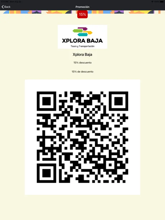 Disfruta Baja California iPad 应用截图