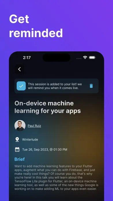 Flutter Firebase Festival Ekran Görüntüleri