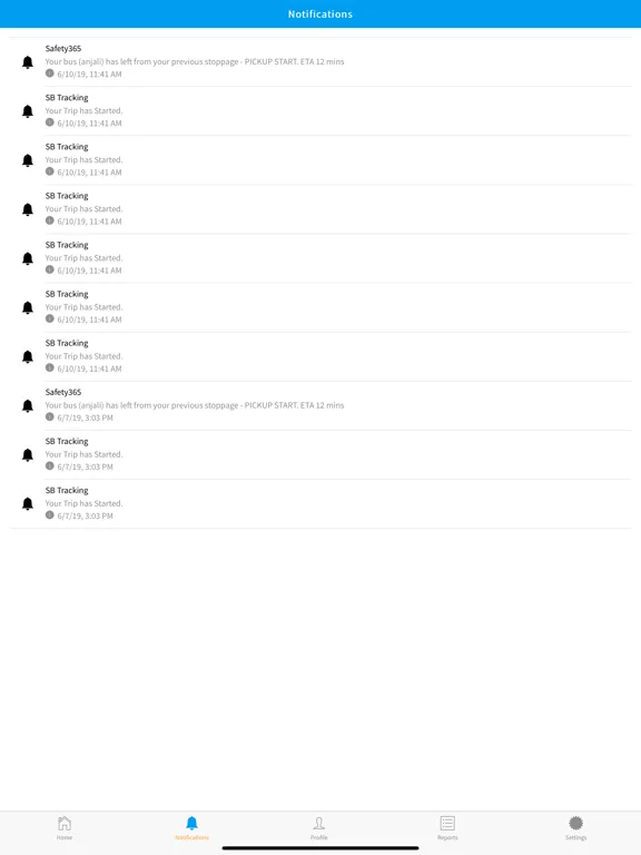 Safety365 Parents iPad  Screenshots