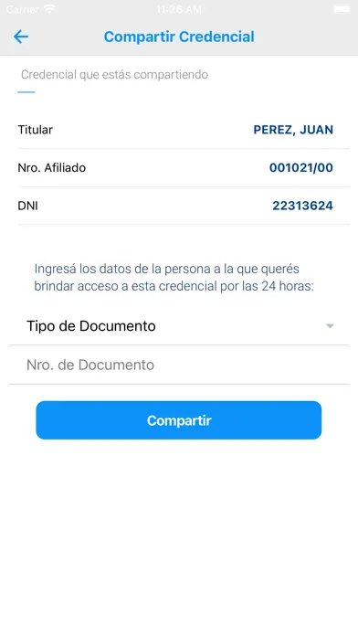 Скриншоты Asoc Cam - Credencial Digital