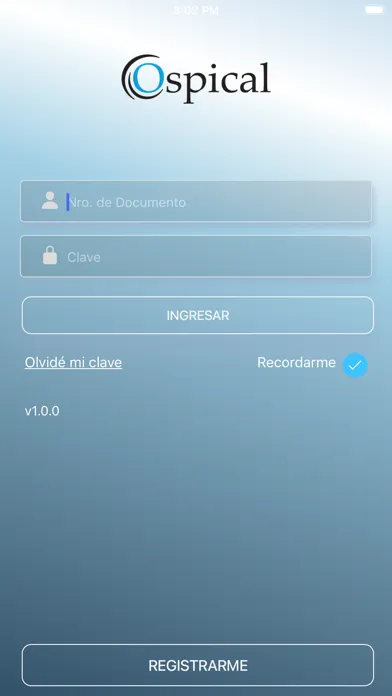 Captures d'écran de Ospical - Credencial Digital