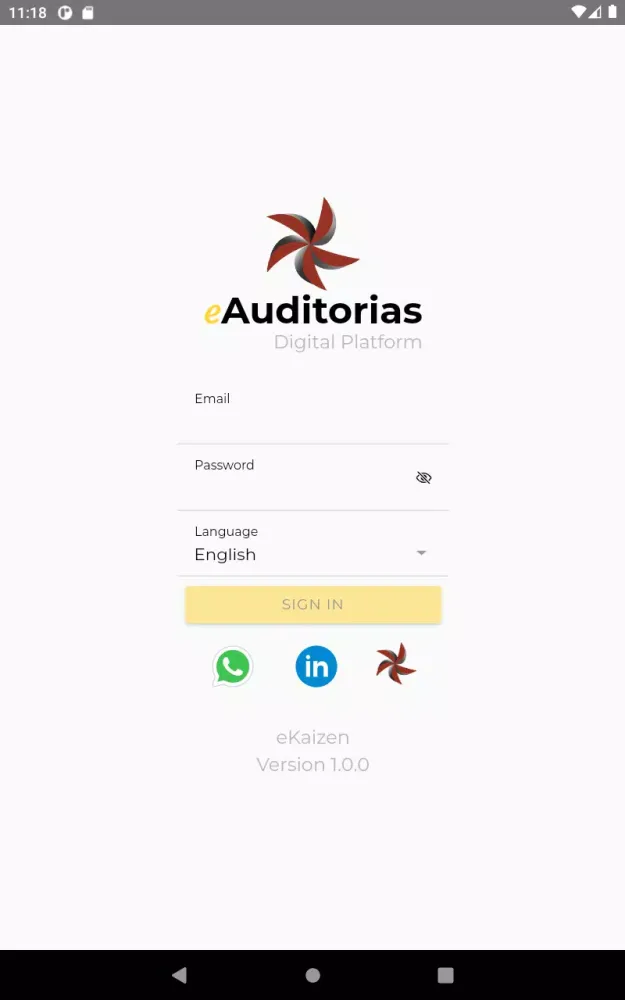 Screenshot di eK-Audit
