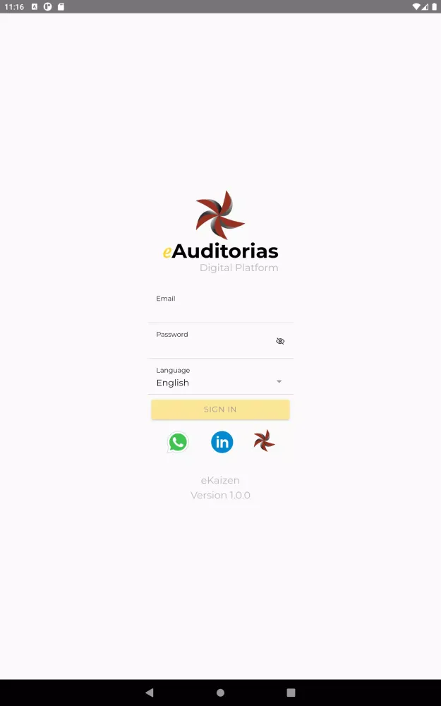 Screenshot di eK-Audit