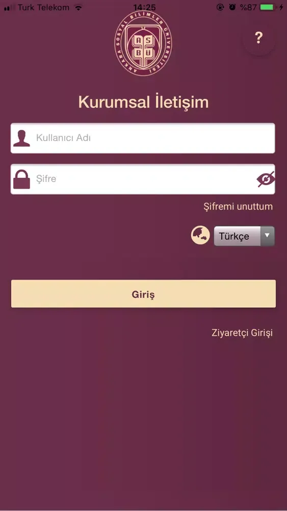 Tangkapan layar Kurumsal İletişim