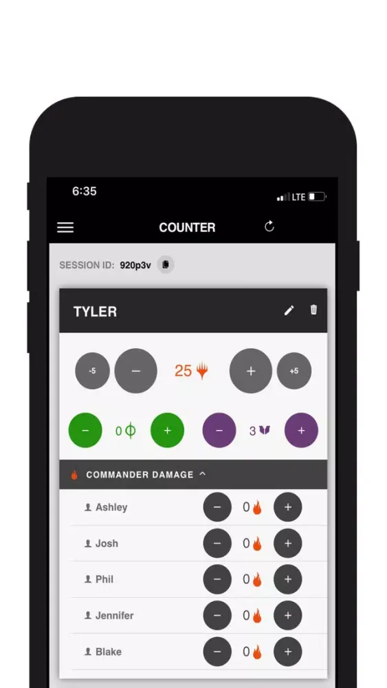 Magic Commander Counter Screenshots