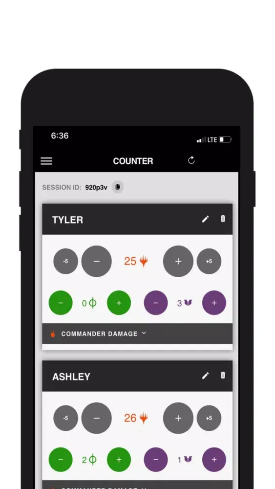 Magic Commander Counter Screenshots