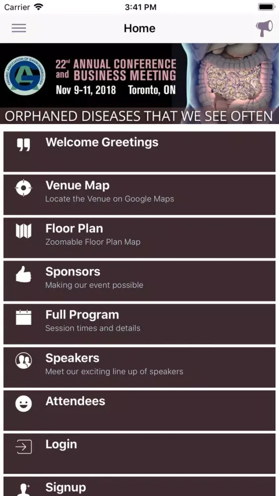 OAG 2018 Annual Conference スクリーンショット
