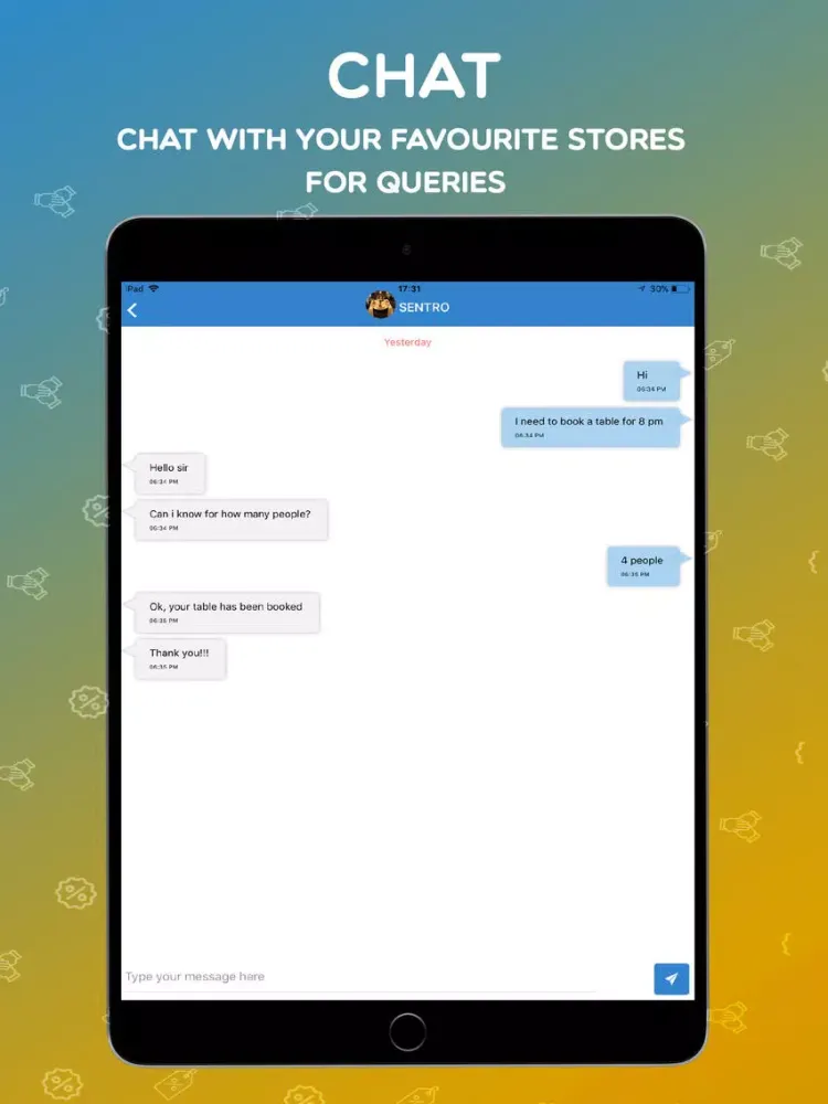 Tangkapan skrin Pika Loyalty iPad 