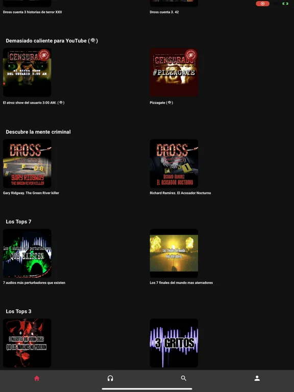 RIDU iPad سکرین شاٹس