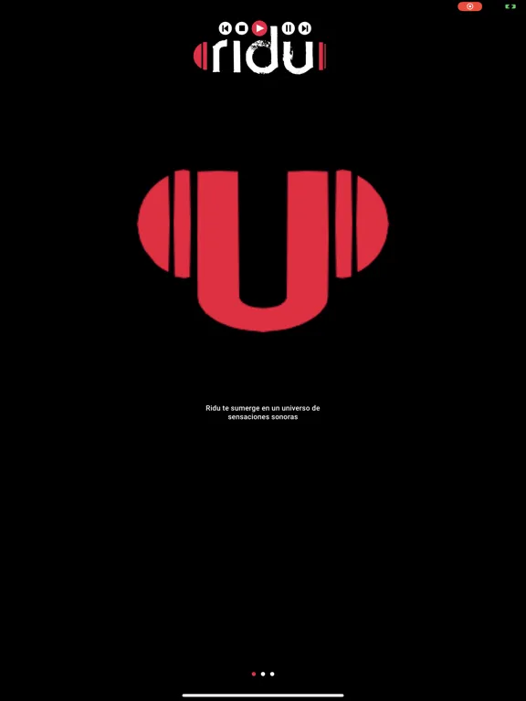 RIDU iPad سکرین شاٹس