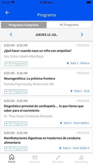 Capturas de pantalla de CIP 2024